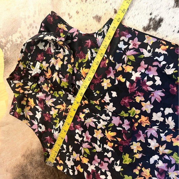 EQUIPMENT Femme Tira Sleeveless Floral‎ Print Silk Dress Asymmetrical Hem Size S - Picture 9 of 11